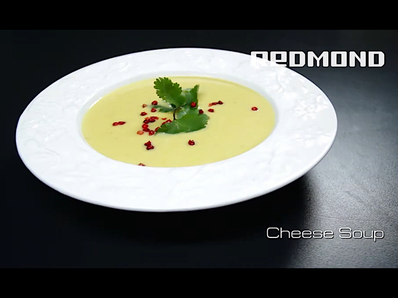 Cheese Soup in the multicooker REDMOND RMC-M4502 Sharpen 1800x1400