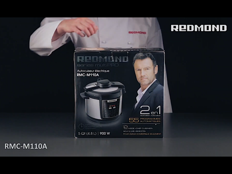 Pressure Multi-Cooker REDMOND RMC-M110A (110v) - How to operate the appliance for the first time Sharpen 1800x1400